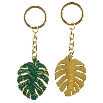 Leaf Shaped Key Chain