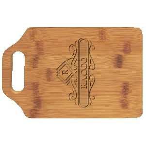 Bamboo Cutting Board w/Handle (9"x6")