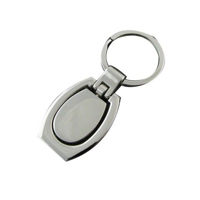 Rotating Ornaments Metal Keyring