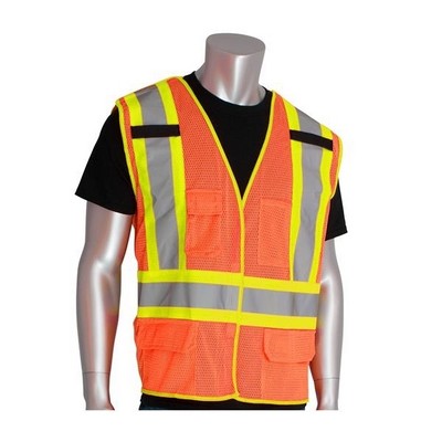 ANSI Type R, Class 2 Hi-Vis Safety Vest