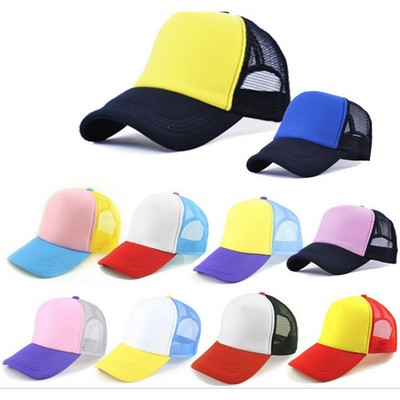 Poly mesh Baseball Caps golf cap sun visor