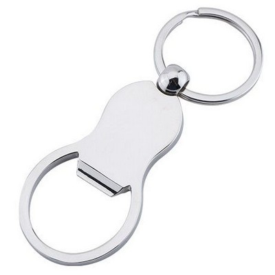 Curve Bottle Opener Keychain