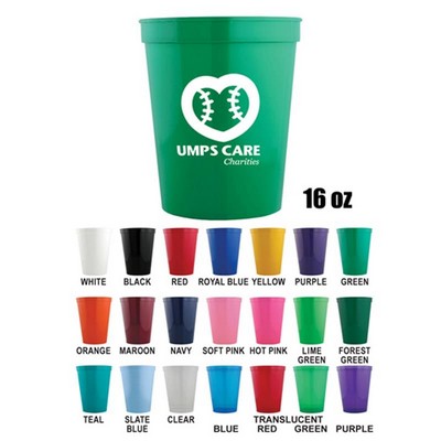 16 Oz Stadium Cups