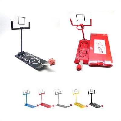 Foldable Desktop Mini Basketball Stress Toy