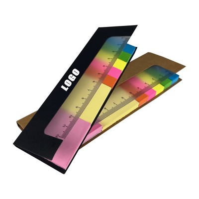 Sticky Note Pad With Ruler