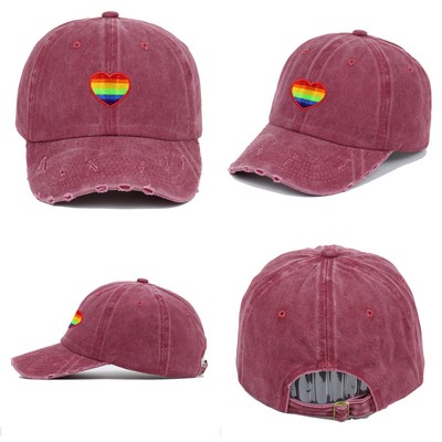 LGBT Pride Embroidery Cap