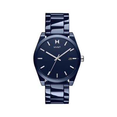 MVMT Element Men's Blue Ceramic Watch w/Bracelet