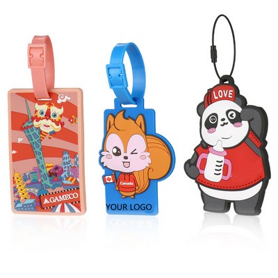 Cartoon Luggage Tag