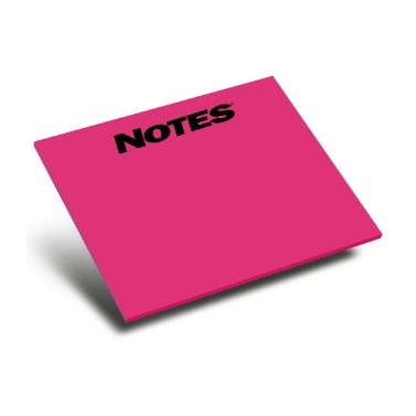 100-Sheet Stik-Withit® Adhesive Notepad w/ Bright Paper (4"x4")