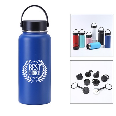 18 oz Wide Mouth Stainless Steel Double Wall Bottle