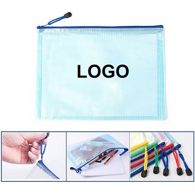 Zip waterproof document bag