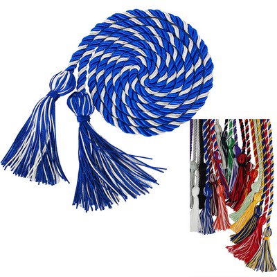 Double Graduation Honor Cord W/Tassel