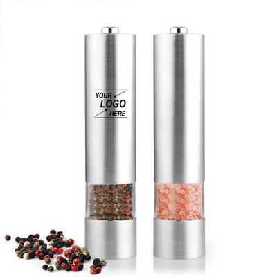 Electric Salt and Pepper Grinder Set