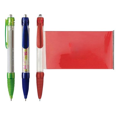 "Click into Creativity: Ballpoint Banner Pen for Personalized Expression"