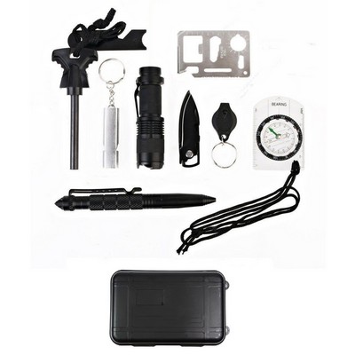 10-in-1 Emergency Survival Tool Kit