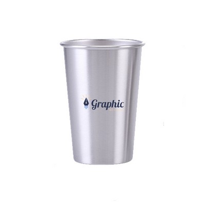 12oz Stainless Steel Pint Cup