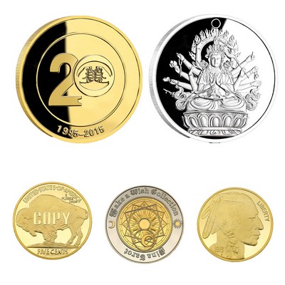 Zinc Challenge Coins