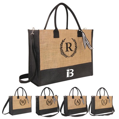 Jute Tote Bag