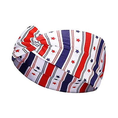 American Flag Independence Day Vintage Decoration Party Headband