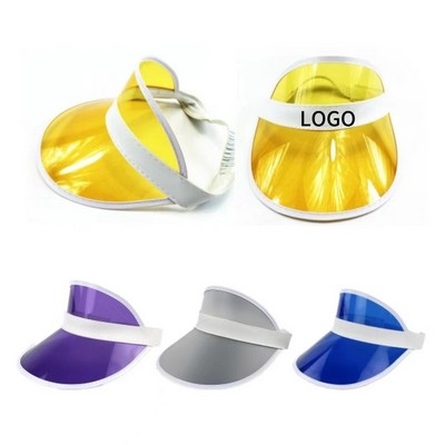 Adjustable Plastic Sun Visor hat