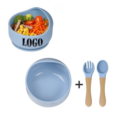 Durable and Safe Silicone Baby Bowl Set for Easy Feeding