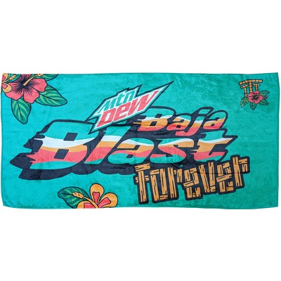 Sublimated Heavy Weight Beach Towel