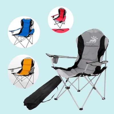 Portable Foldable Go-Everywhere Padded Fold-Up Lounge Chair