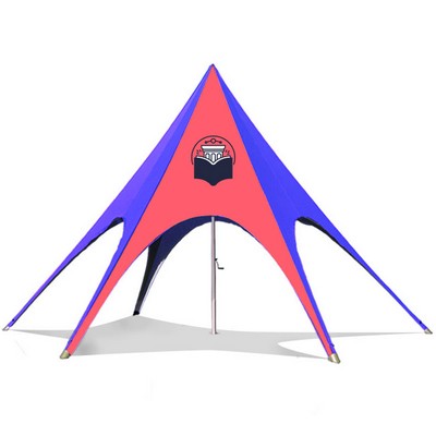 Custom Star Tent, Frame and Topper (26 ' x 17 ')