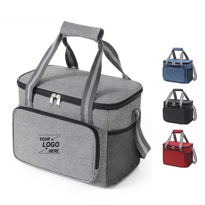 Insulated Lunch Tote with Shoulder Strap