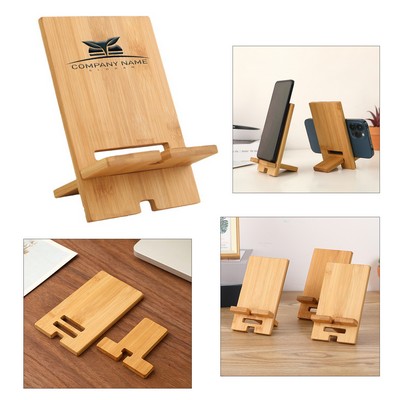 Wooden Multi-Function Phone Stand