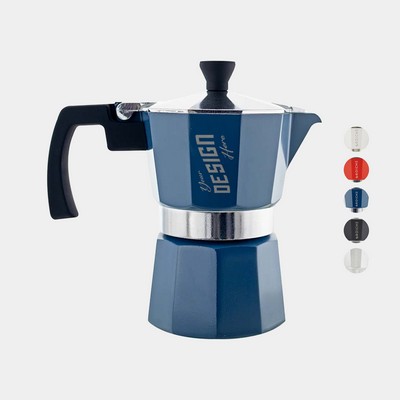 GROSCHE® MILANO 3 Cup Stovetop Moka Pot Espresso Coffee Maker