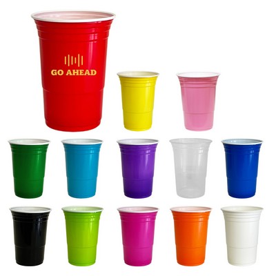 16 Oz. Disposable Plastic Party Cup