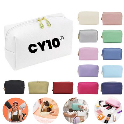 Waterproof PU Leather Cosmetic Bag