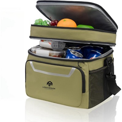 Small Insulated Leak-Proof Lunch Cooler Bag