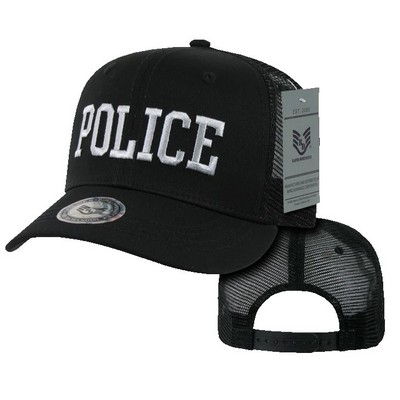 Rapid Dominance Police Baseball Cap w/Mesh Back