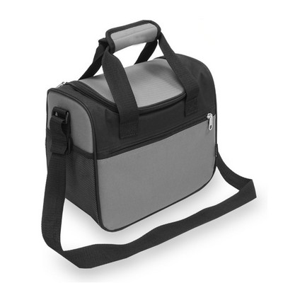 Everest Cooler/Lunchbag, Large, Gray/Black