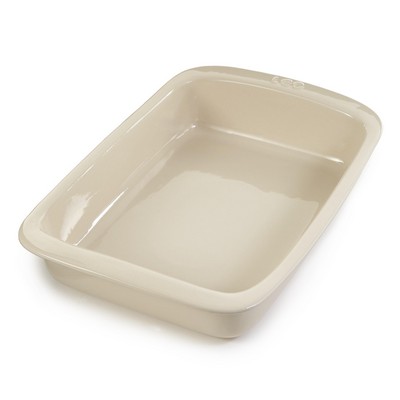 BergHoff Leo Balance Stoneware Baking Dish 14", 4.4Qt., Moonbeam