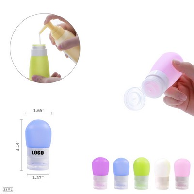 38ml Silicone Travel Round Bottle