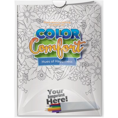 Combo Pack - CC101 Color Comfort & 6-Pack of Colored Pencils in a Poly Bag