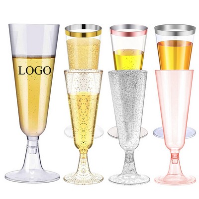 Plastic Champagne Flutes