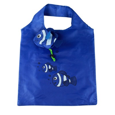 Folding Fish Tote Bag