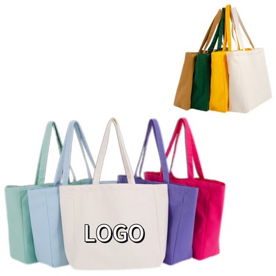 Heavyweight Cotton Canvas Tote Bag