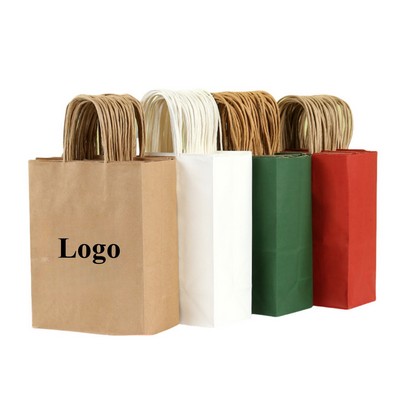 Eco-Friendly Gift Kraft Paper Shopping Tote Bag