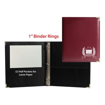 Executive 1" Sealed Ring Binder