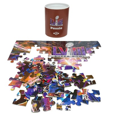 8.5"x11" Jigsaw Puzzle (60pc) | Bagged w/Canister (3.375"W x 3.875H)