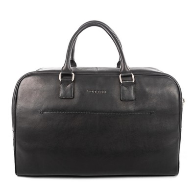 Bugatti Columbian Leather Duffle Bag - Black