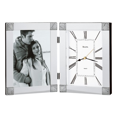 Bulova Clocks Ceremonial Picture Frame Clock