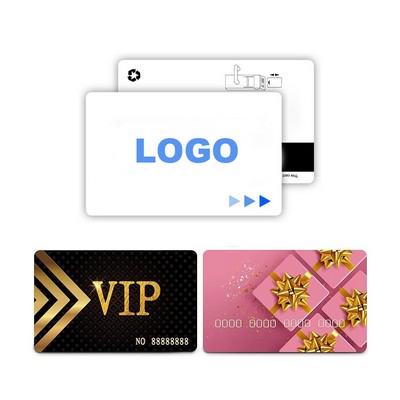 Custom PVC Full Color Business Membership VIP Card w/Magnetic Stripe