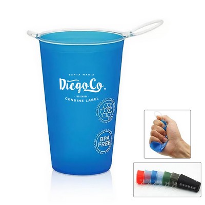 6.7 Oz. Collapsible Silicone Drink Water Cup