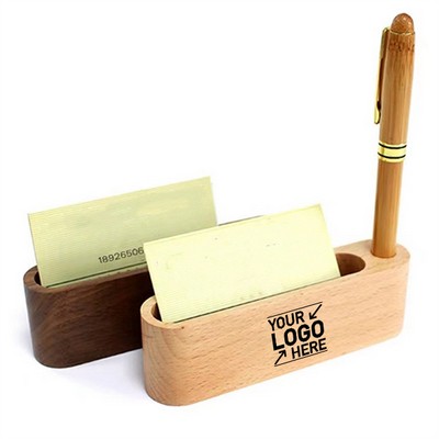 Wooden Card Holder